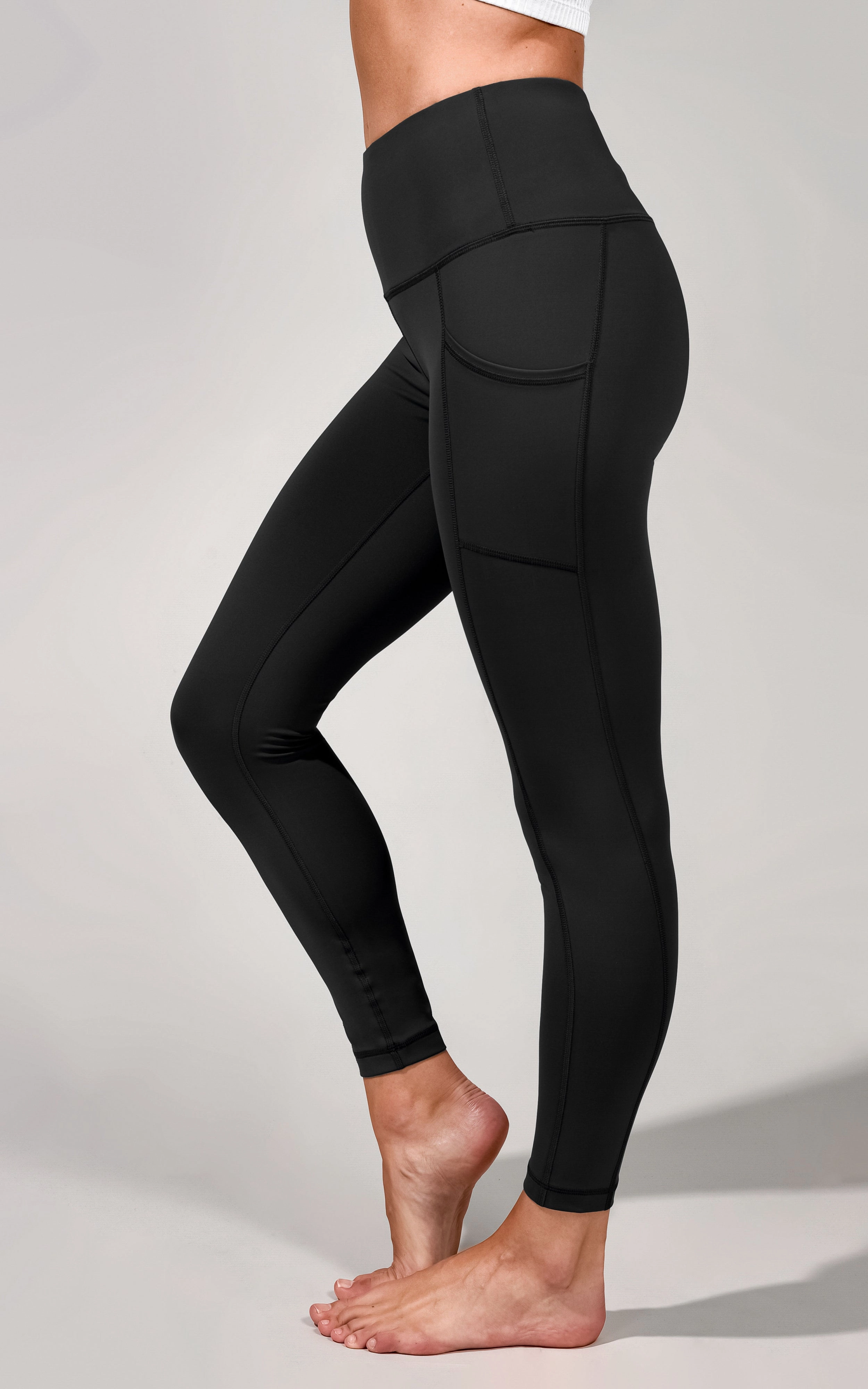 Interlink High Waist Side Pockets 7/8 Ankle