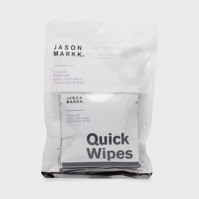 Jason Markk Quick Wipes 3 Pack - Refresh / Assorted