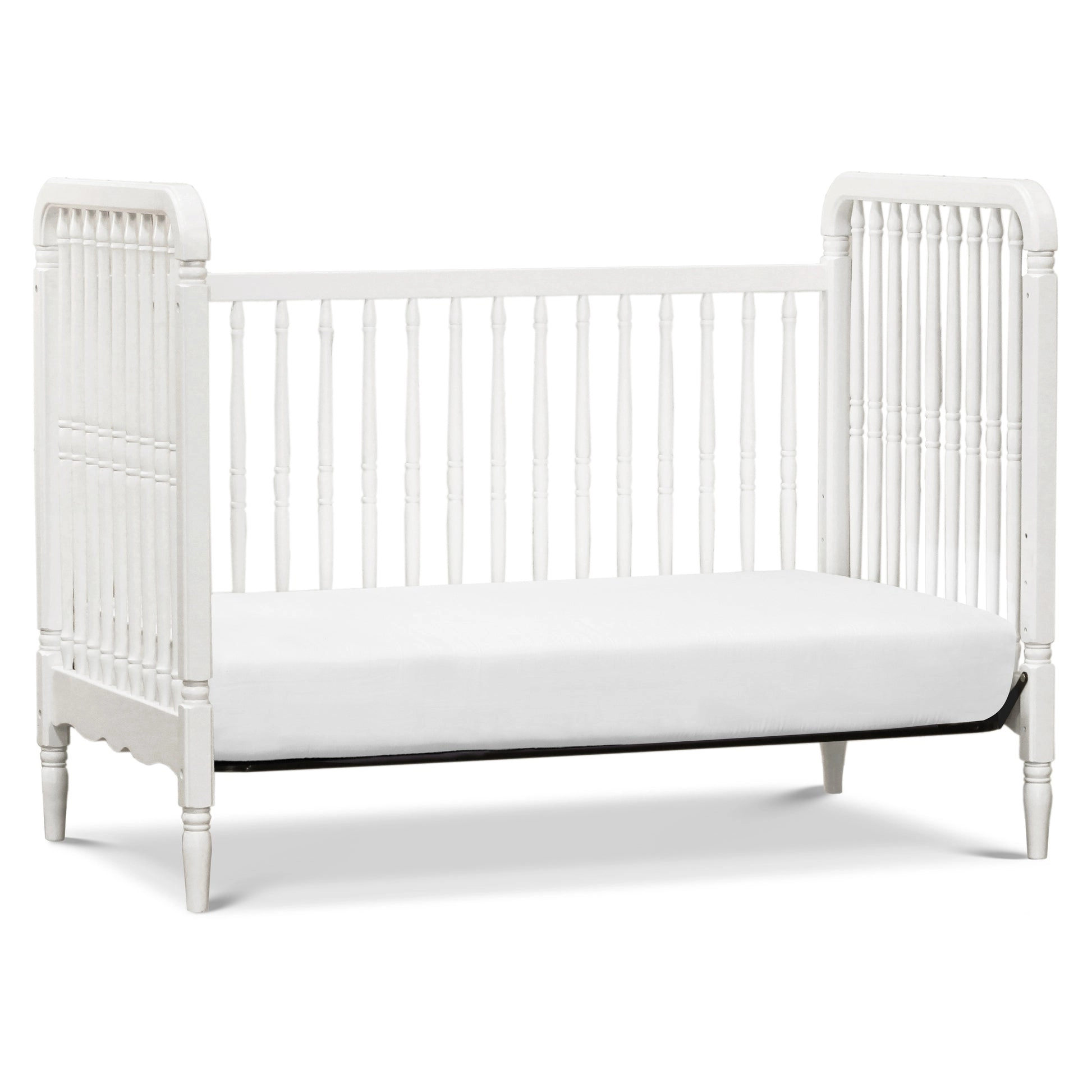 Liberty 3-in-1 Convertible Spindle Crib with Toddler Bed Conversion Kit