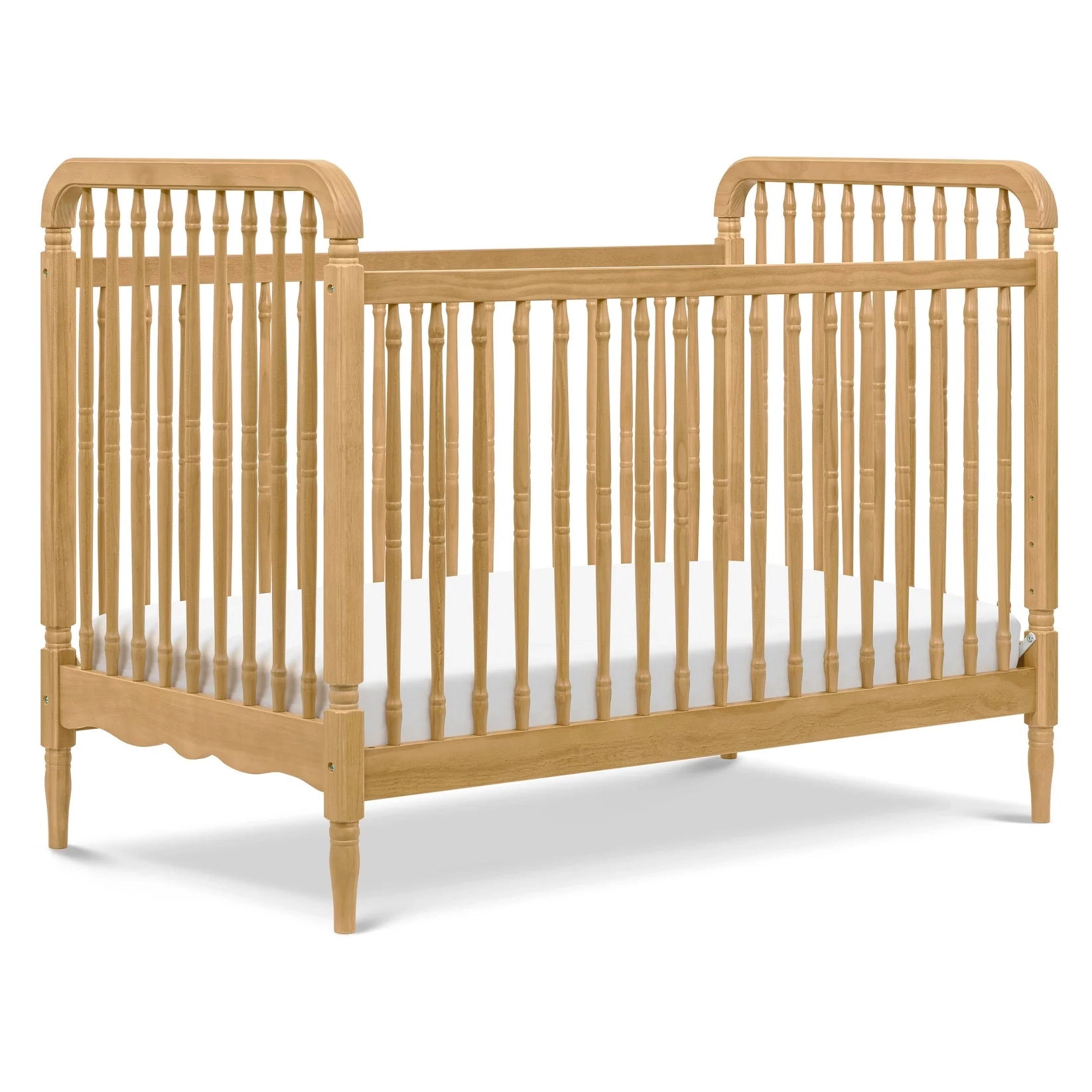 Liberty 3-in-1 Convertible Spindle Crib with Toddler Bed Conversion Kit