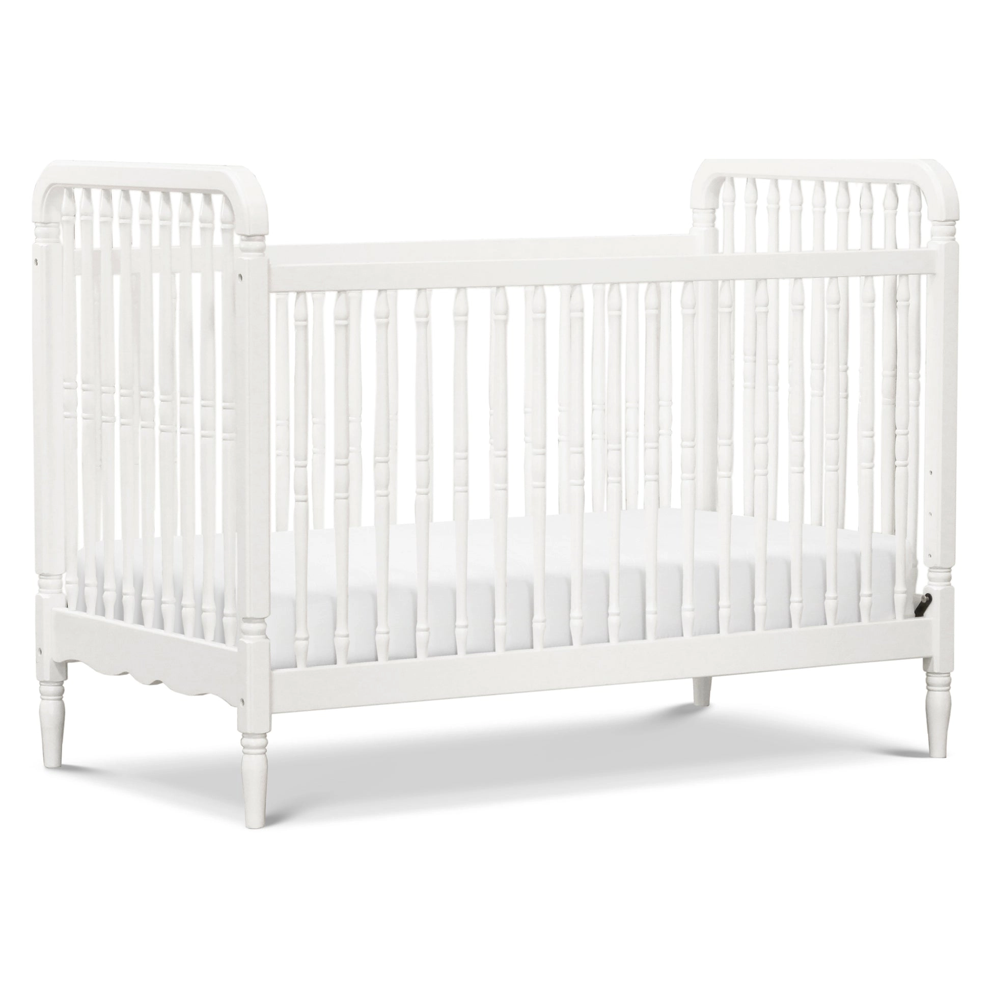 Liberty 3-in-1 Convertible Spindle Crib with Toddler Bed Conversion Kit