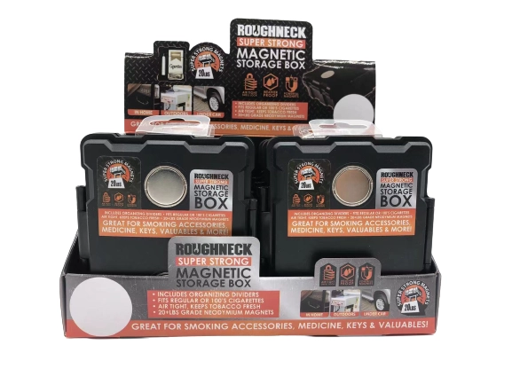 Magnetic Storage Box - 6 Pieces Per Retail Ready Display 21774