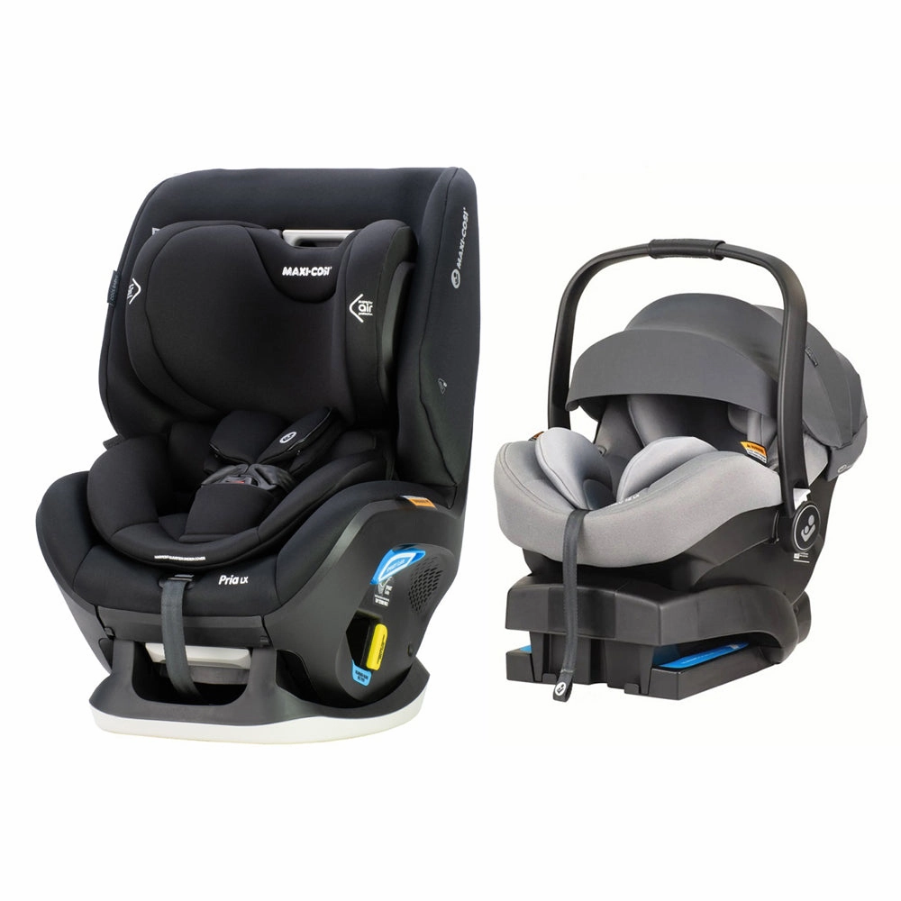 Maxi Cosi Mico 12 LX Capsule & Pria LX Car Seat Bundle