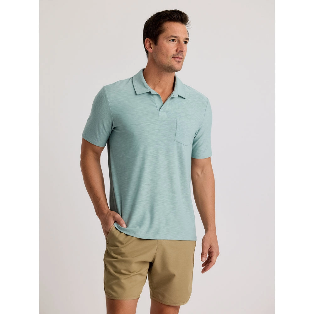 Men's Bamboo Slub Polo II