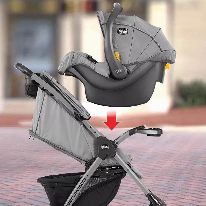 Mini Bravo Plus Lightweight Travel System - Slate