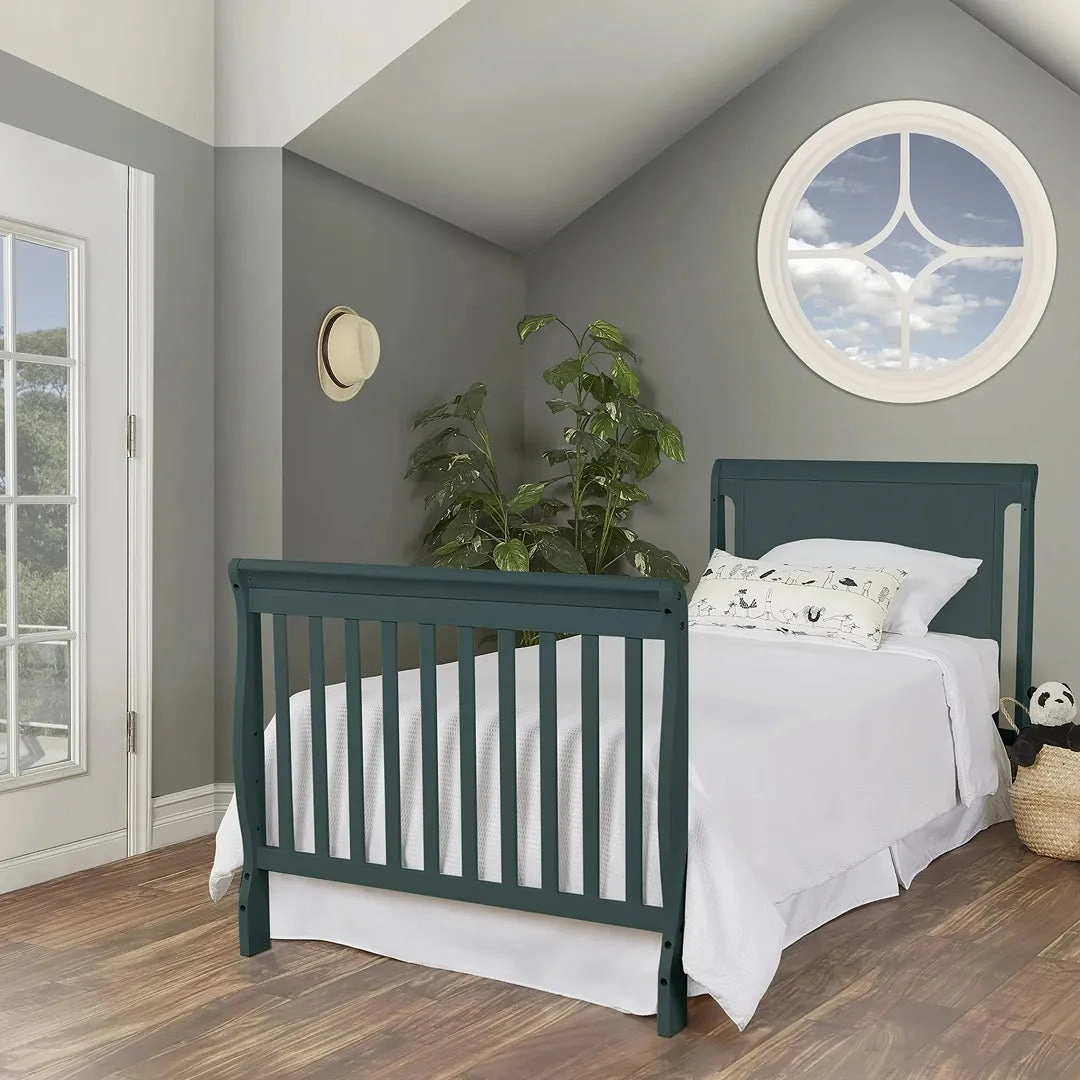 Mini Crib Bed Rail - Green