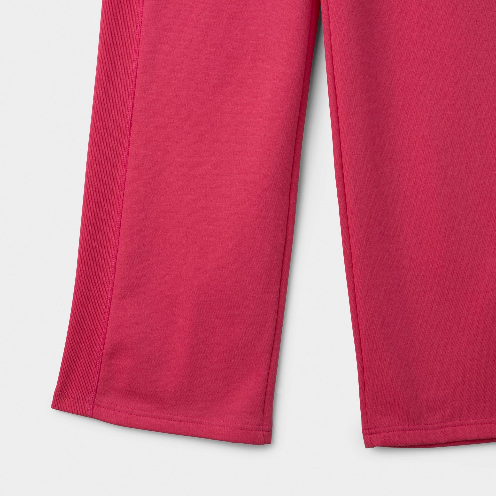 New Balance Junior Girls' Rib Side Panel Pants / Dragon Berry