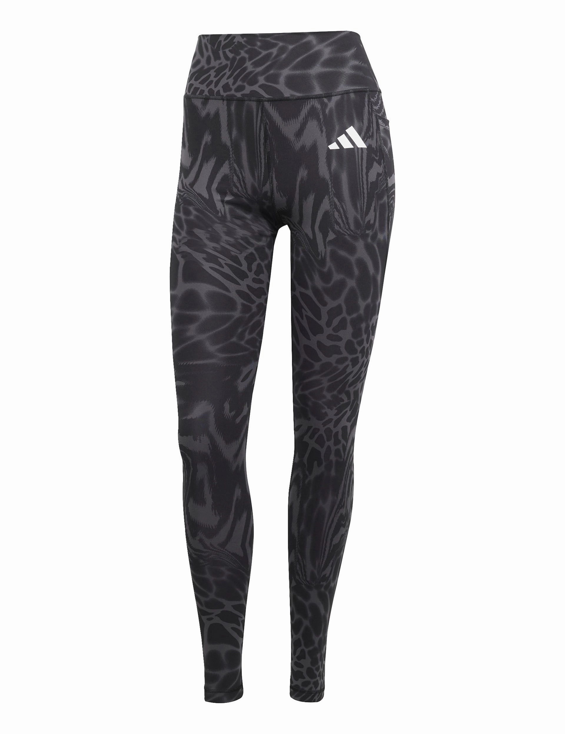 Optime Essentials Stash Pocket Full-Length Leggings - Black