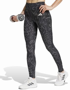 Optime Essentials Stash Pocket Full-Length Leggings - Black