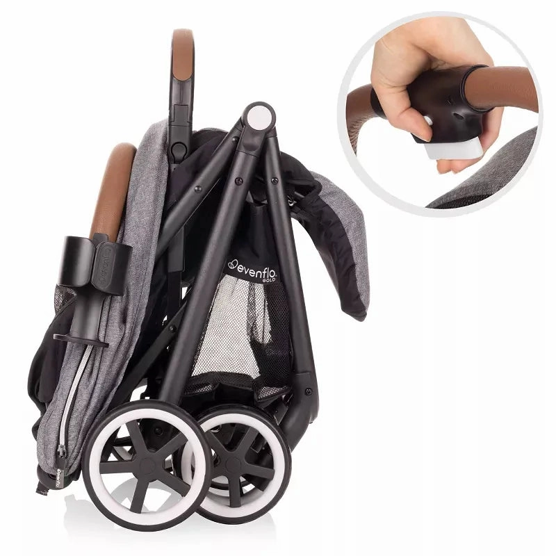 Otto Self-Folding Stroller - Moonstone