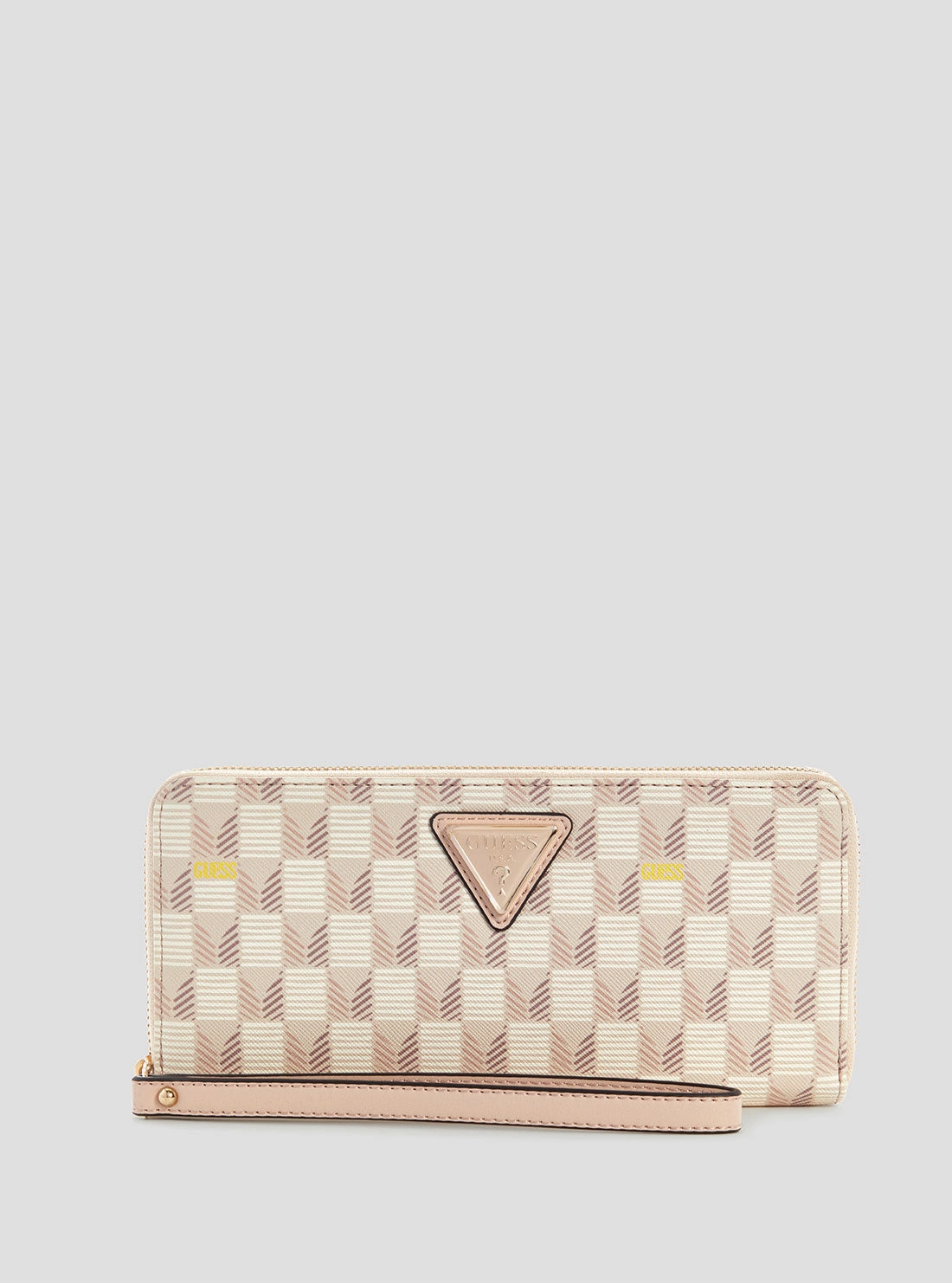 Pink Logo G Wave Medium Wallet