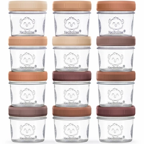 Prep Jars Baby Food Storage Glass Container (Terracotta)