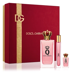 Q by Dolce & Gabbana 100ml EDP 3 Piece Gift Set