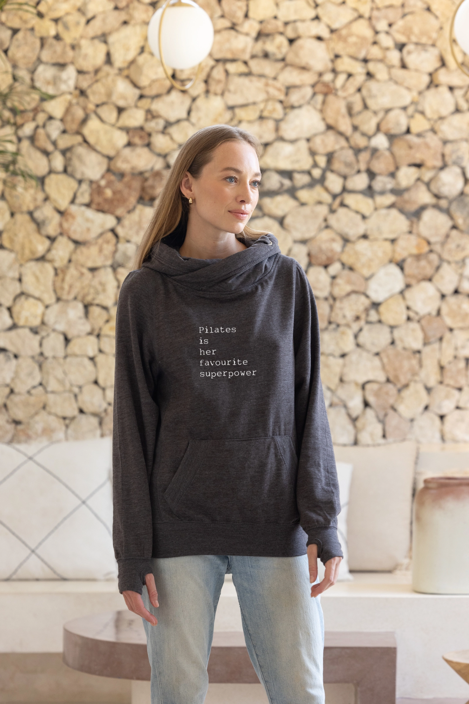 "Pilates Superpower" Infinity Hoodie