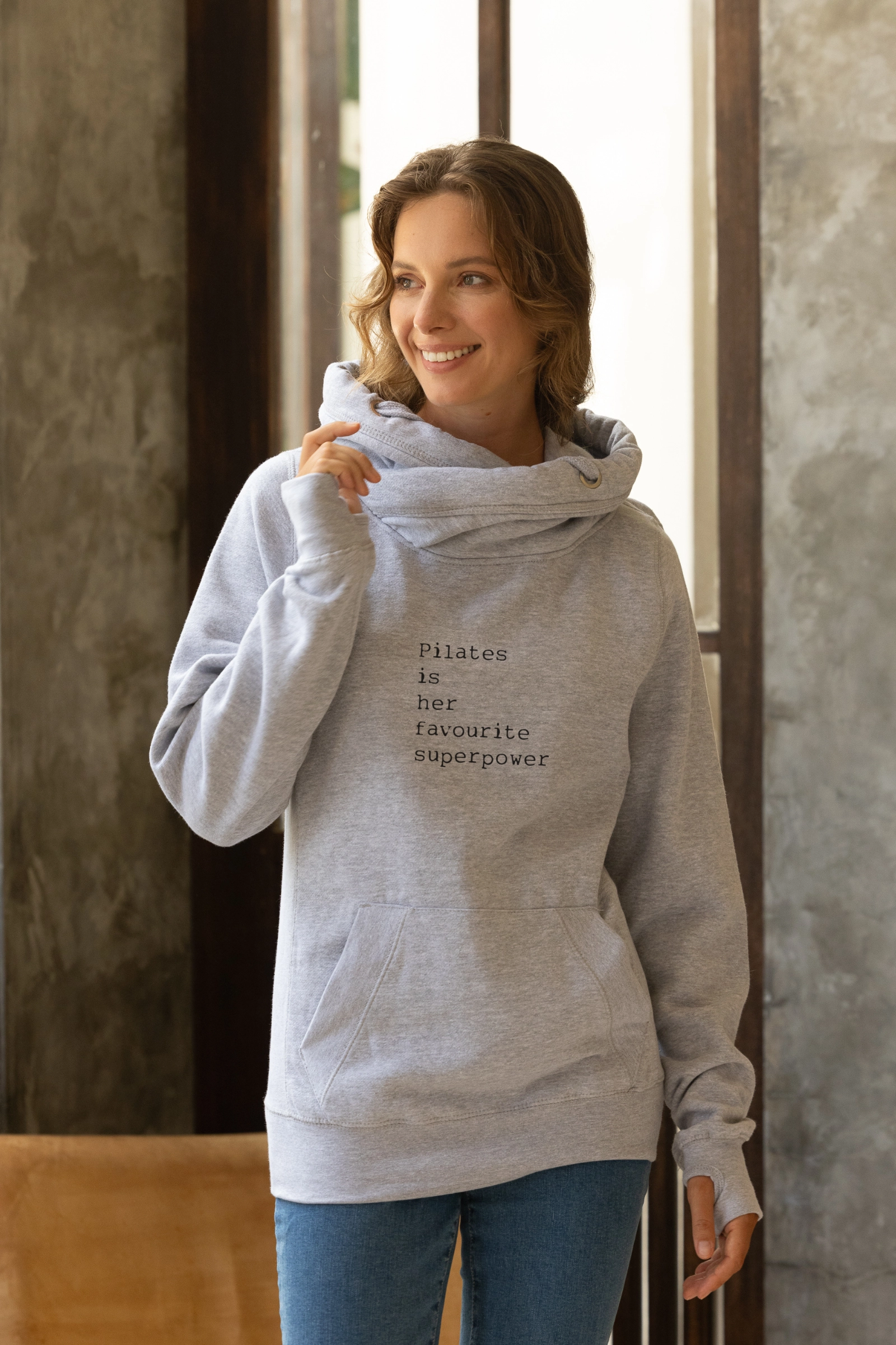 "Pilates Superpower" Infinity Hoodie