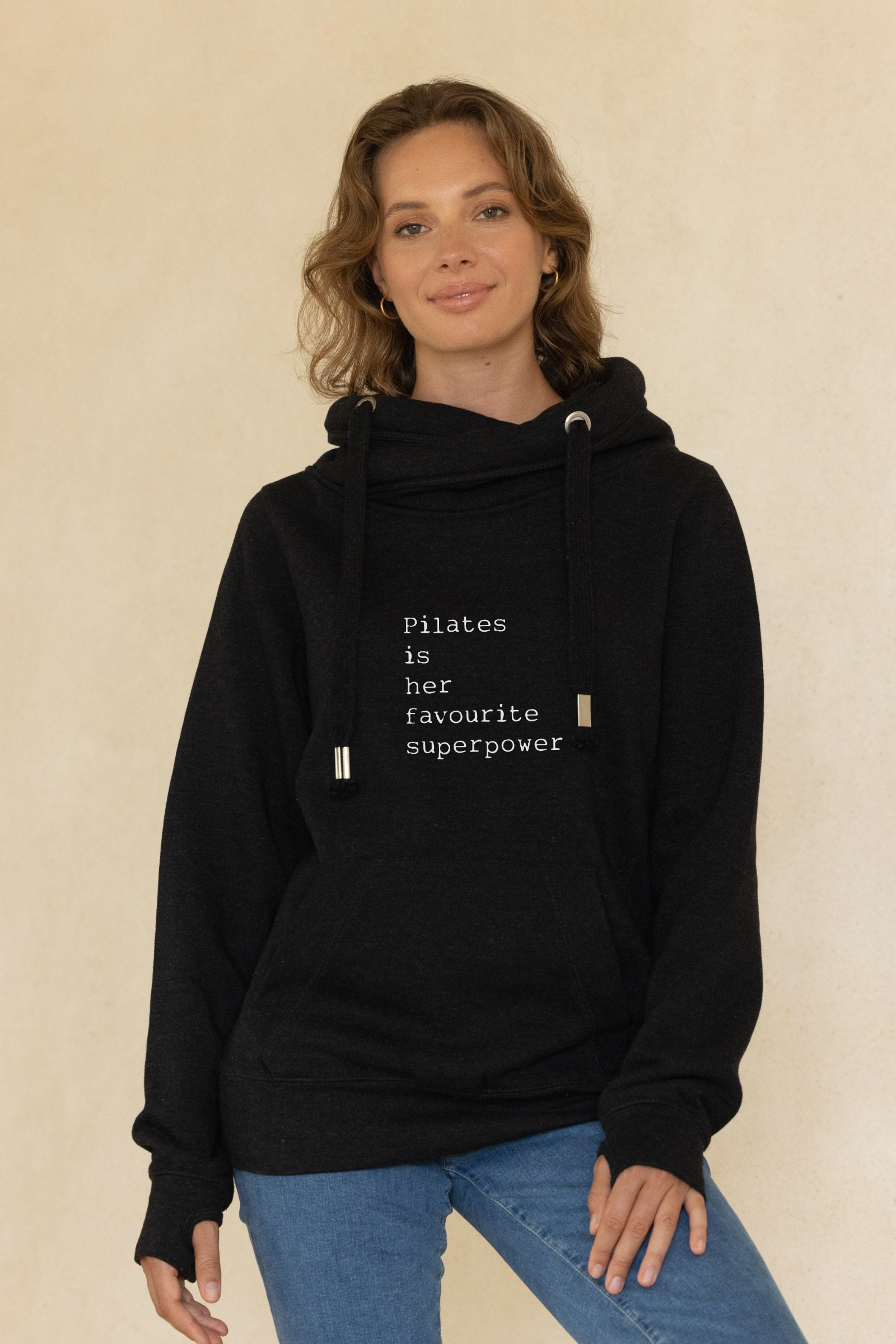 "Pilates Superpower" Infinity Hoodie