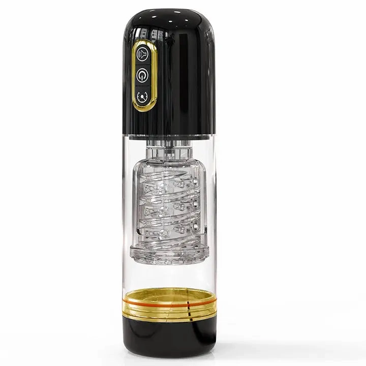 Quusvik - Men's Automatic Masturbation Cup with Suction & Telescopic Rotation