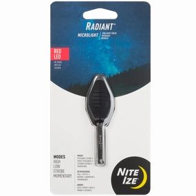 Radiant Microlight LED Black/Red