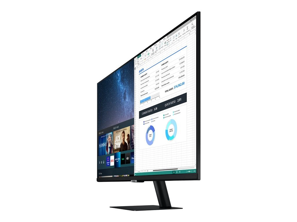 Samsung TDSourcing S32AM702UN - M70A Series - LED monitor - Smart - 32 - 3840 x 2160 4K @ 60 Hz - VA - 250 cd/mï¿½ - 3000:1 - LS32AM702UNXZA
