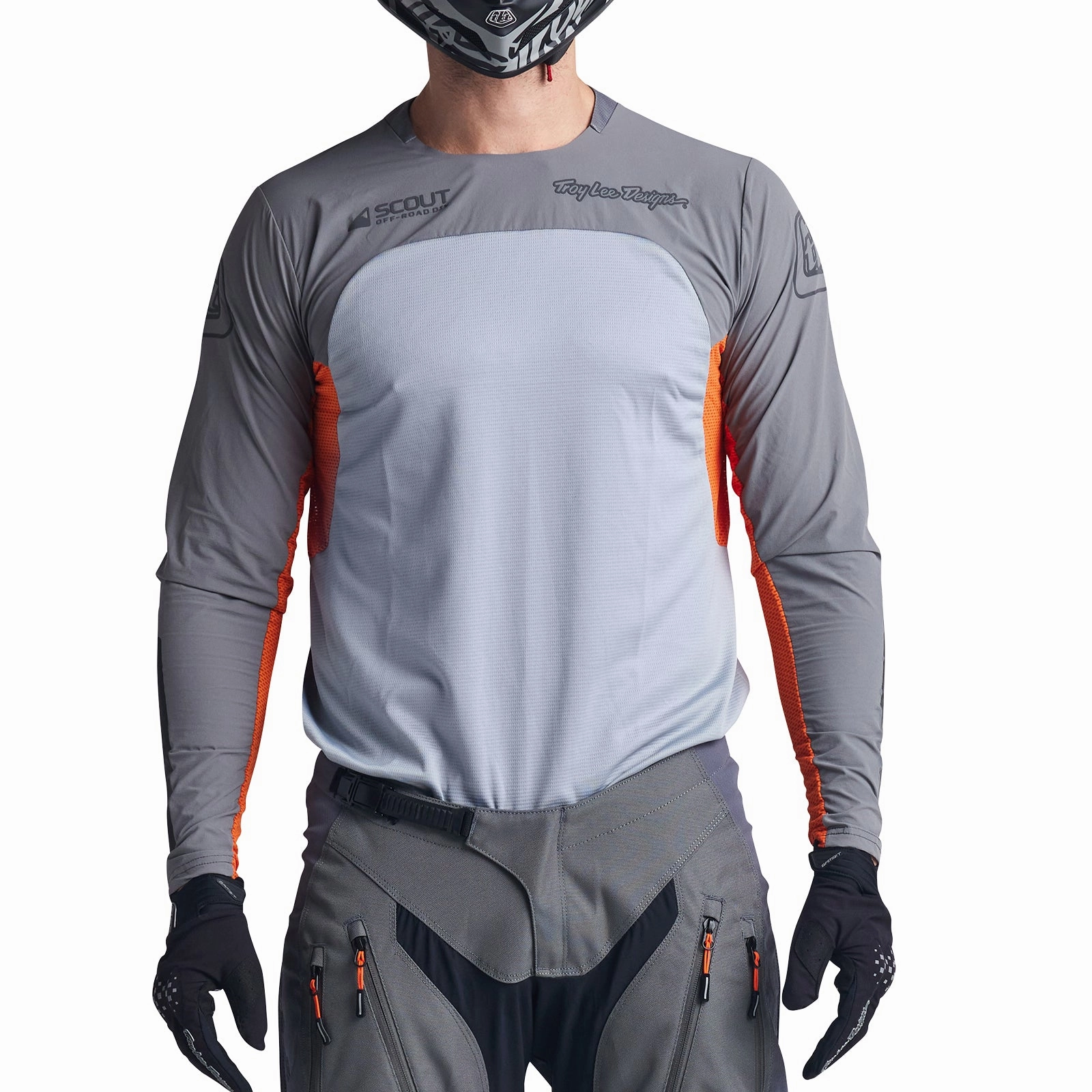 Scout SE Jersey Systems Gray / Neon Orange