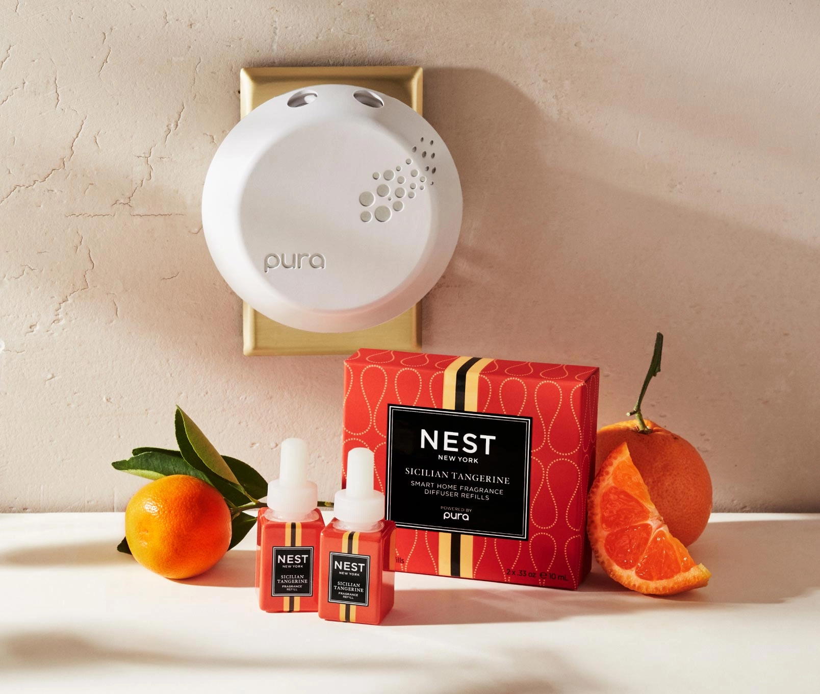 Sicilian Tangerine Refill Duo for NEST x Pura Smart Home Fragrance Diffuser - Smart Vials