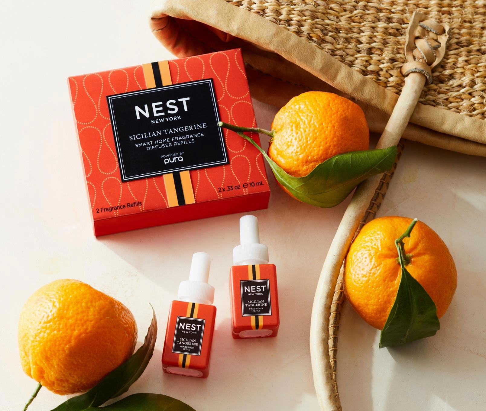 Sicilian Tangerine Refill Duo for NEST x Pura Smart Home Fragrance Diffuser - Smart Vials