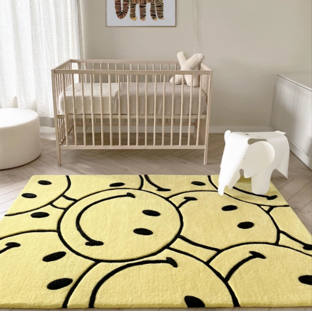 Smiley Rectangle Rug