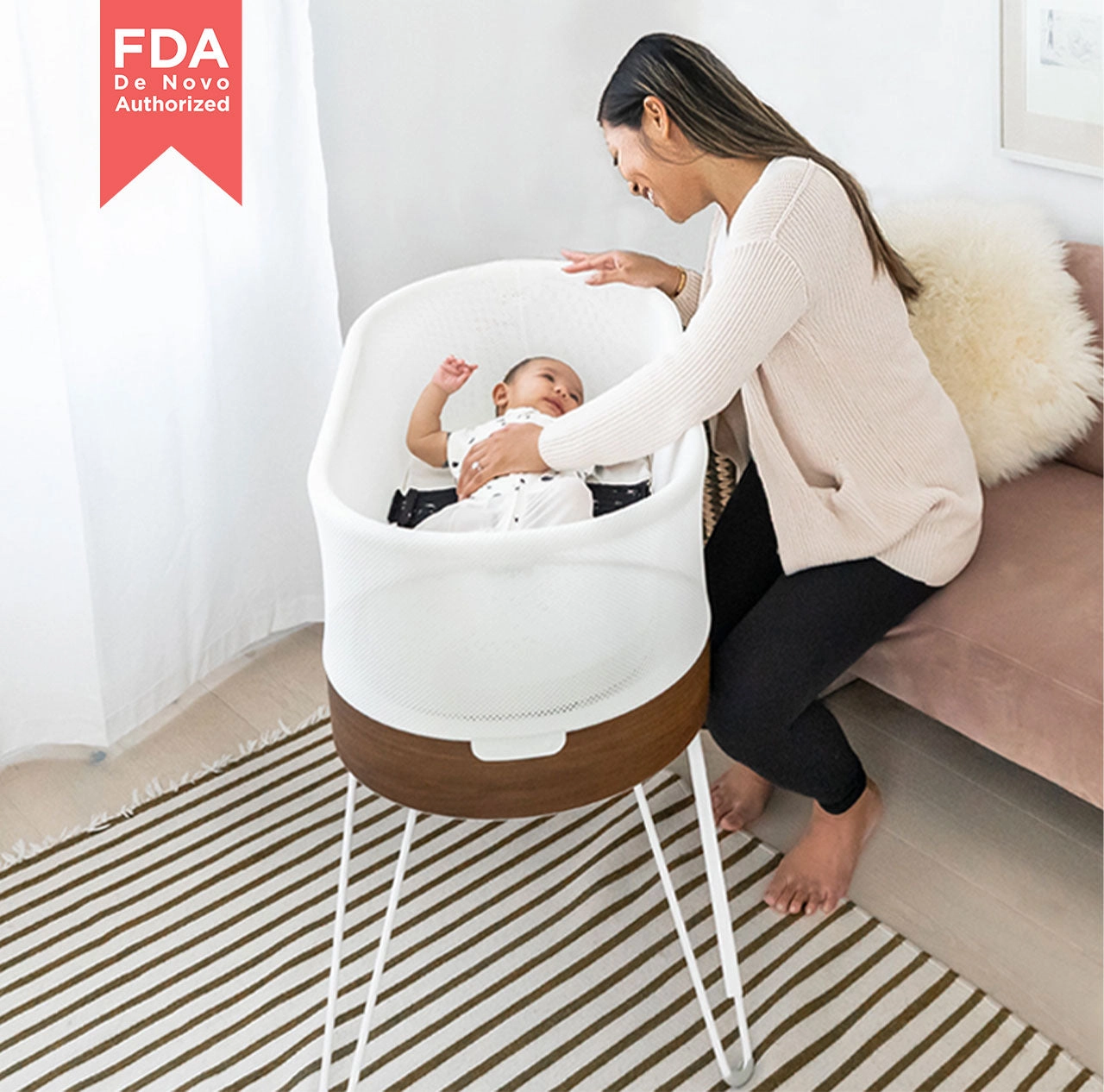 SNOO Smart Sleeper - White