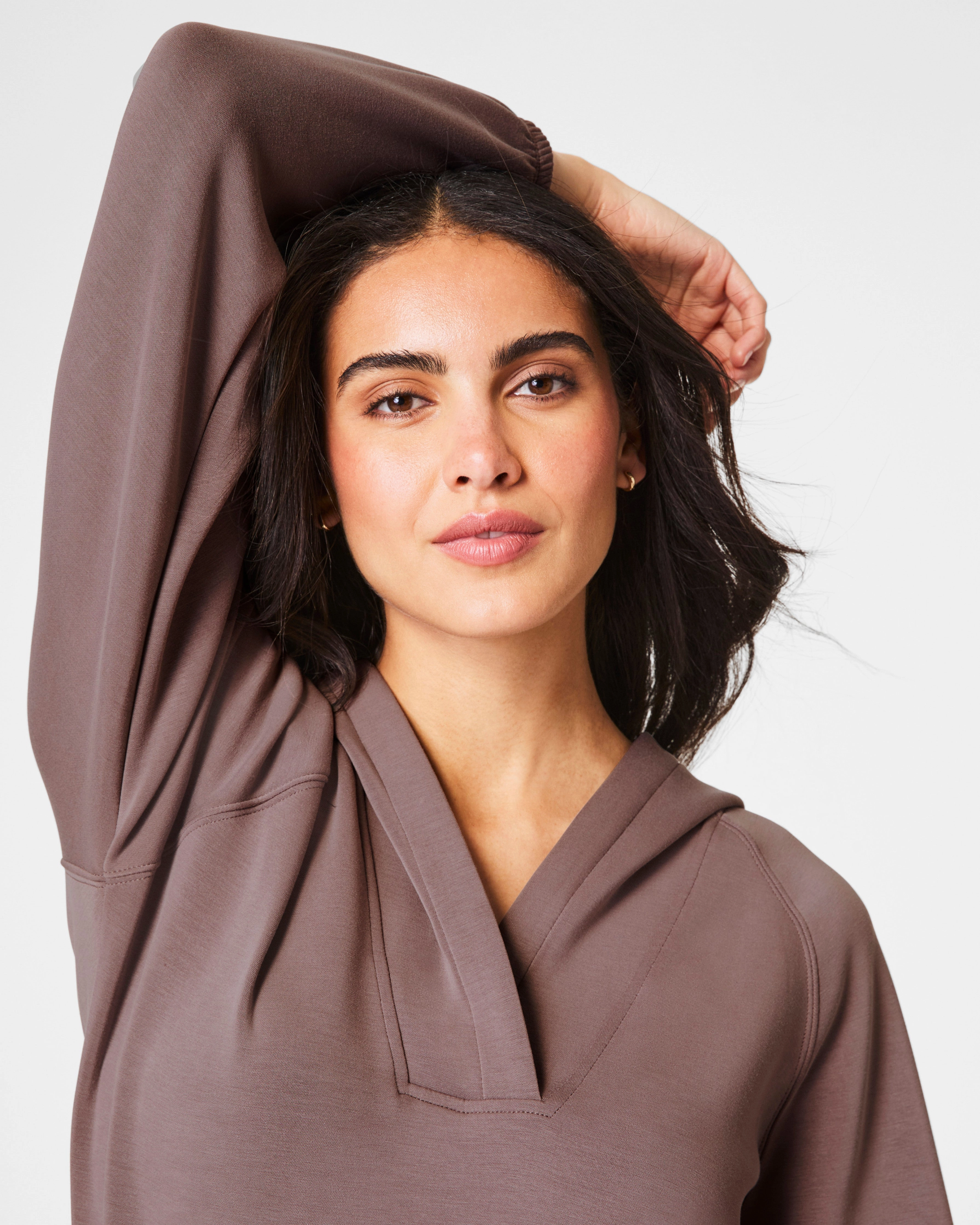 SPANX® AirEssentials V-Neck Hooded Jumpsuit