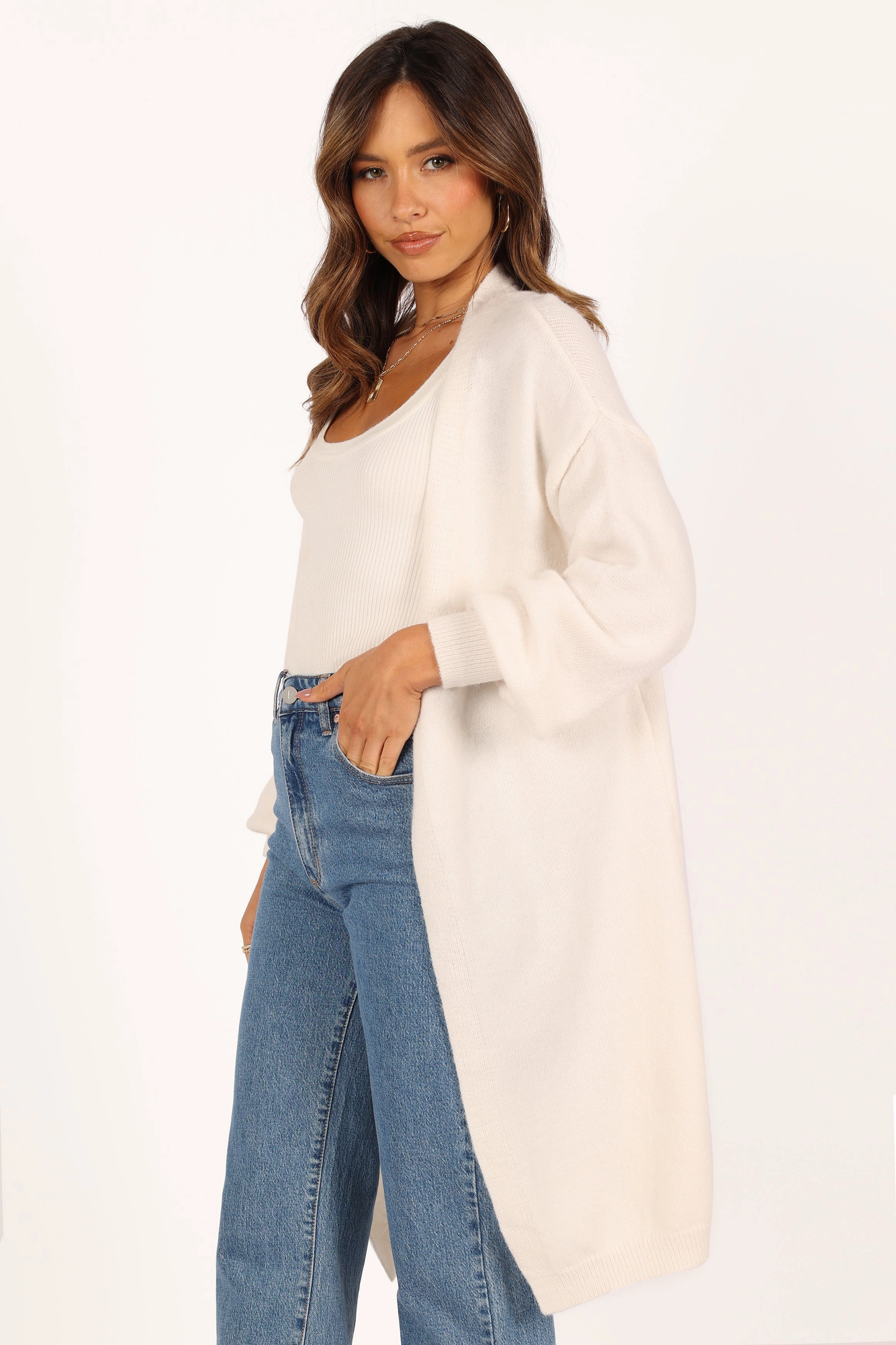 Talk Cardigan - Cream