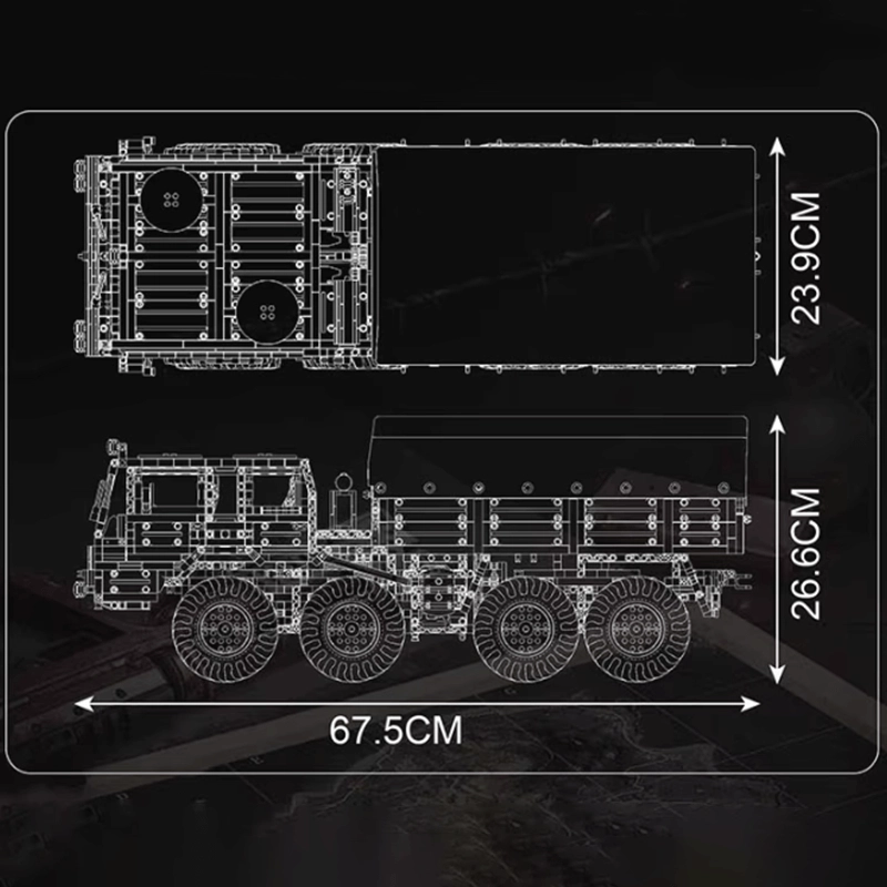 The Remote Controlled 813 KOLOS 4732pcs