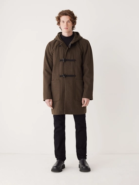 The Richard Duffle Coat in Brown Heather