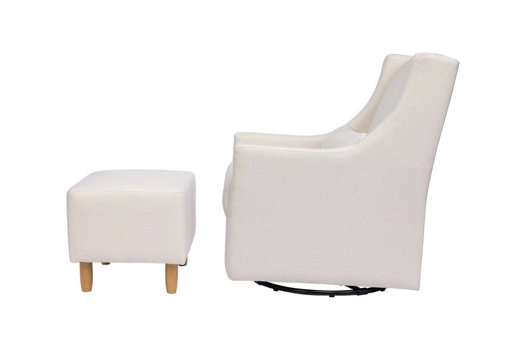Toco Swivel Glider and Ottoman