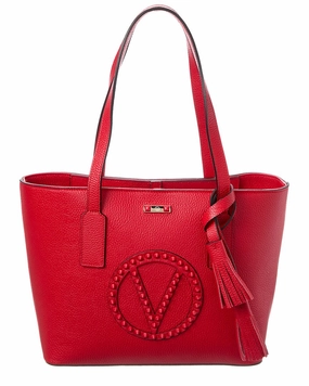Valentino by Mario Valentino Prince Rock Leather Tote