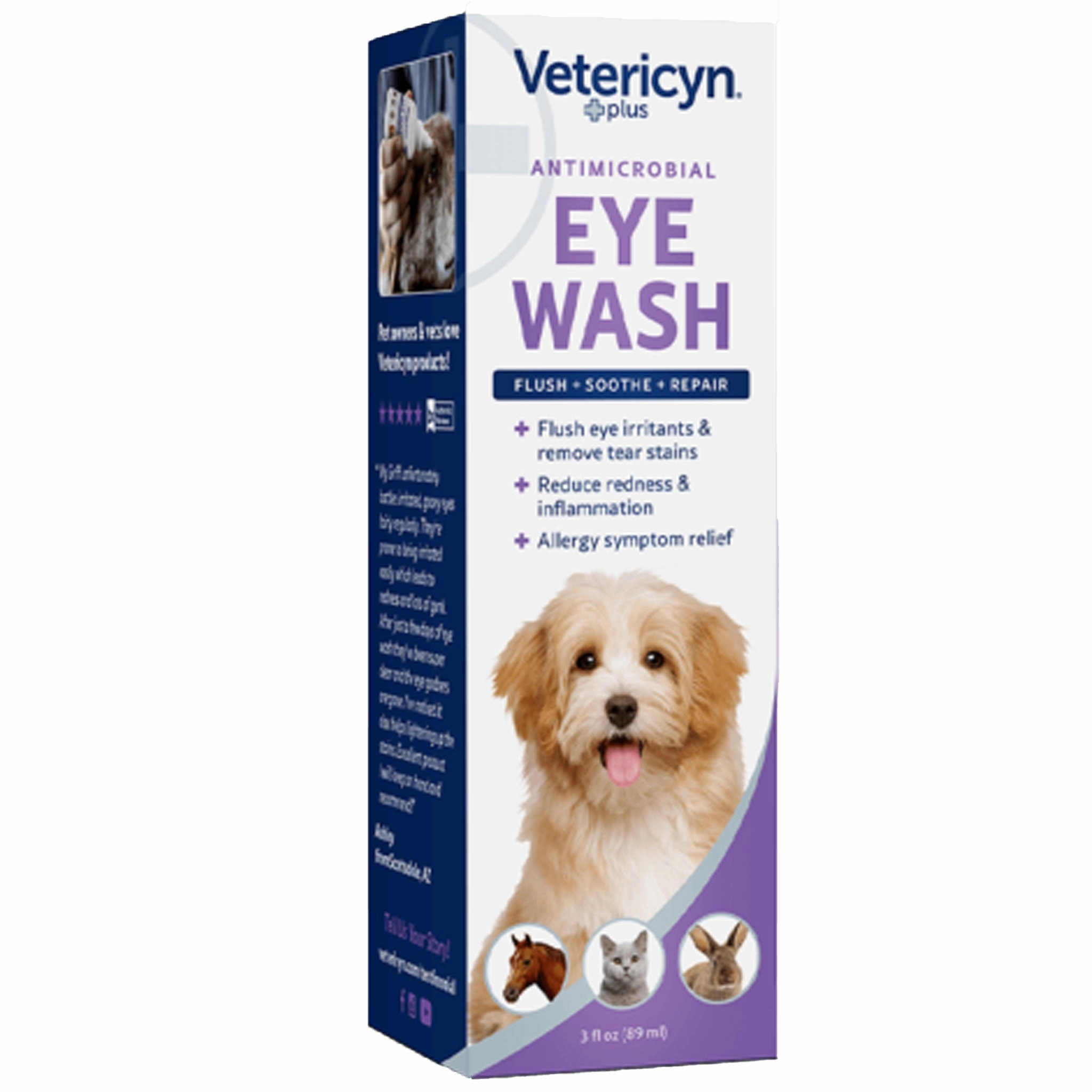 Vetericyn All Animal Eye Wash Remedy Dog Remedies