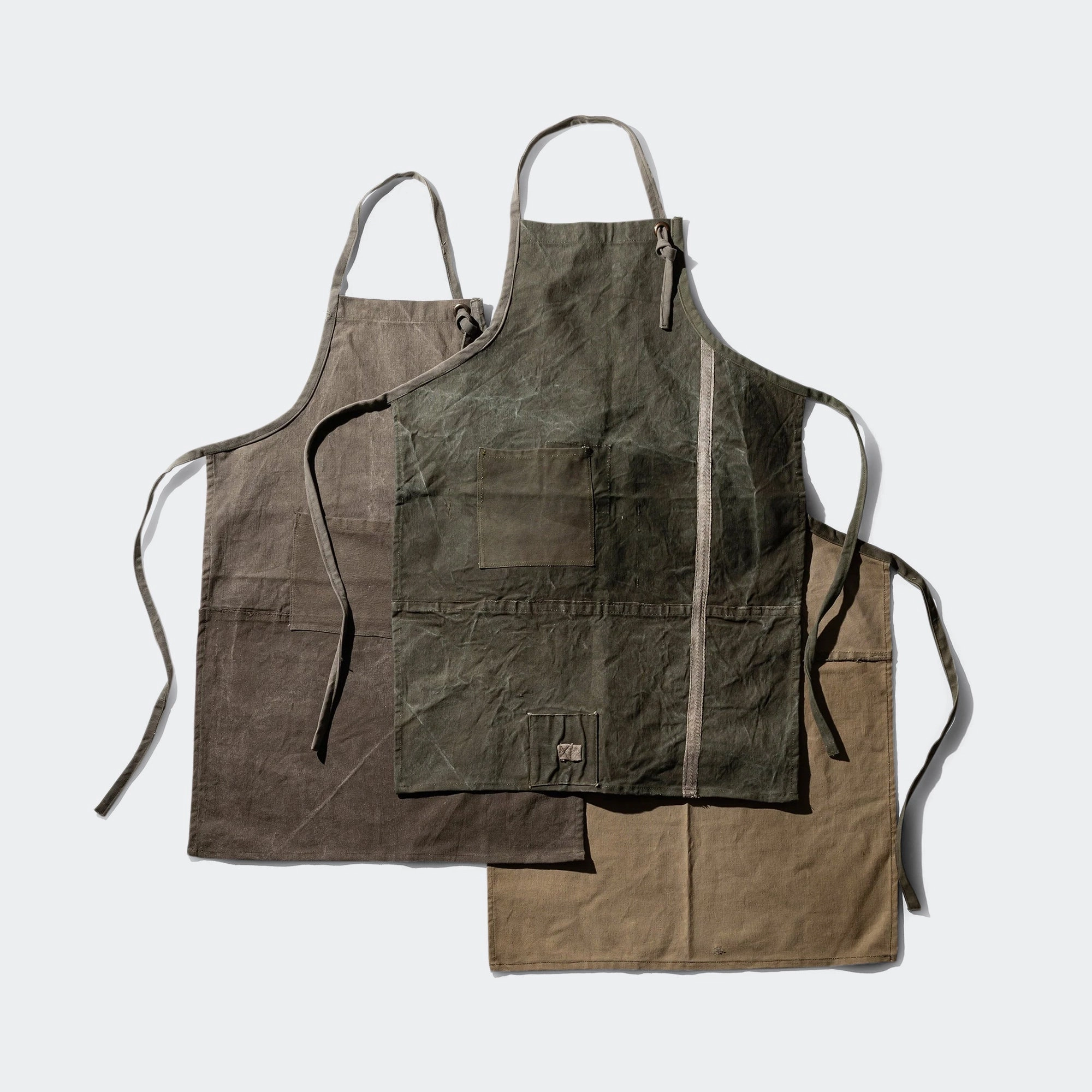 Vintage Tent Fabric Apron