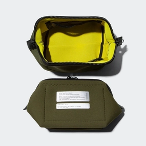 Wired Pouch - Olive/Yellow
