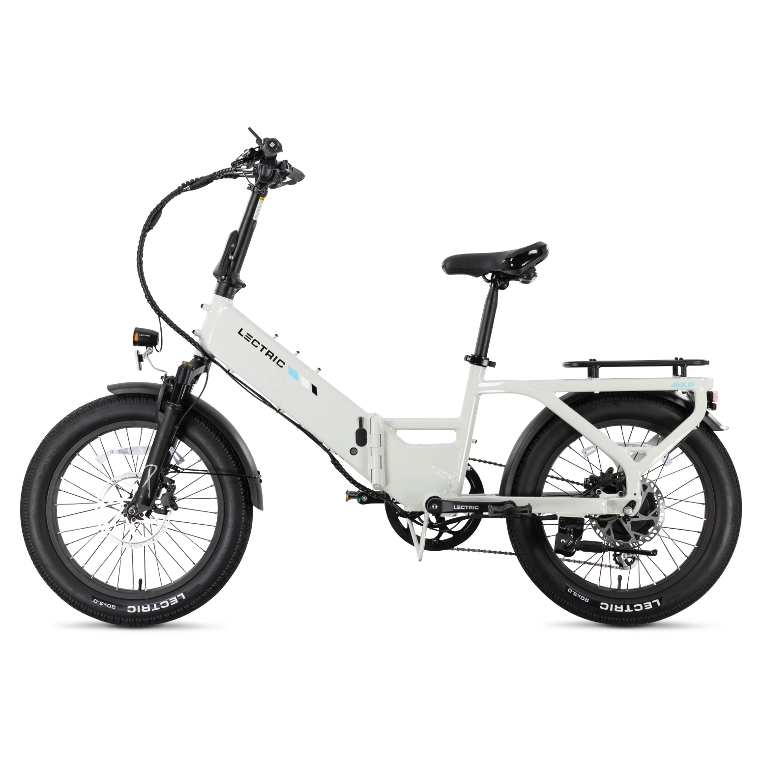 XP4 750 Step-Thru Stratus White   FREE LevelUp Rack, Comfort Seat, Suspension Seat Post, Elite Headlight, Bike Lock ($356 Value)