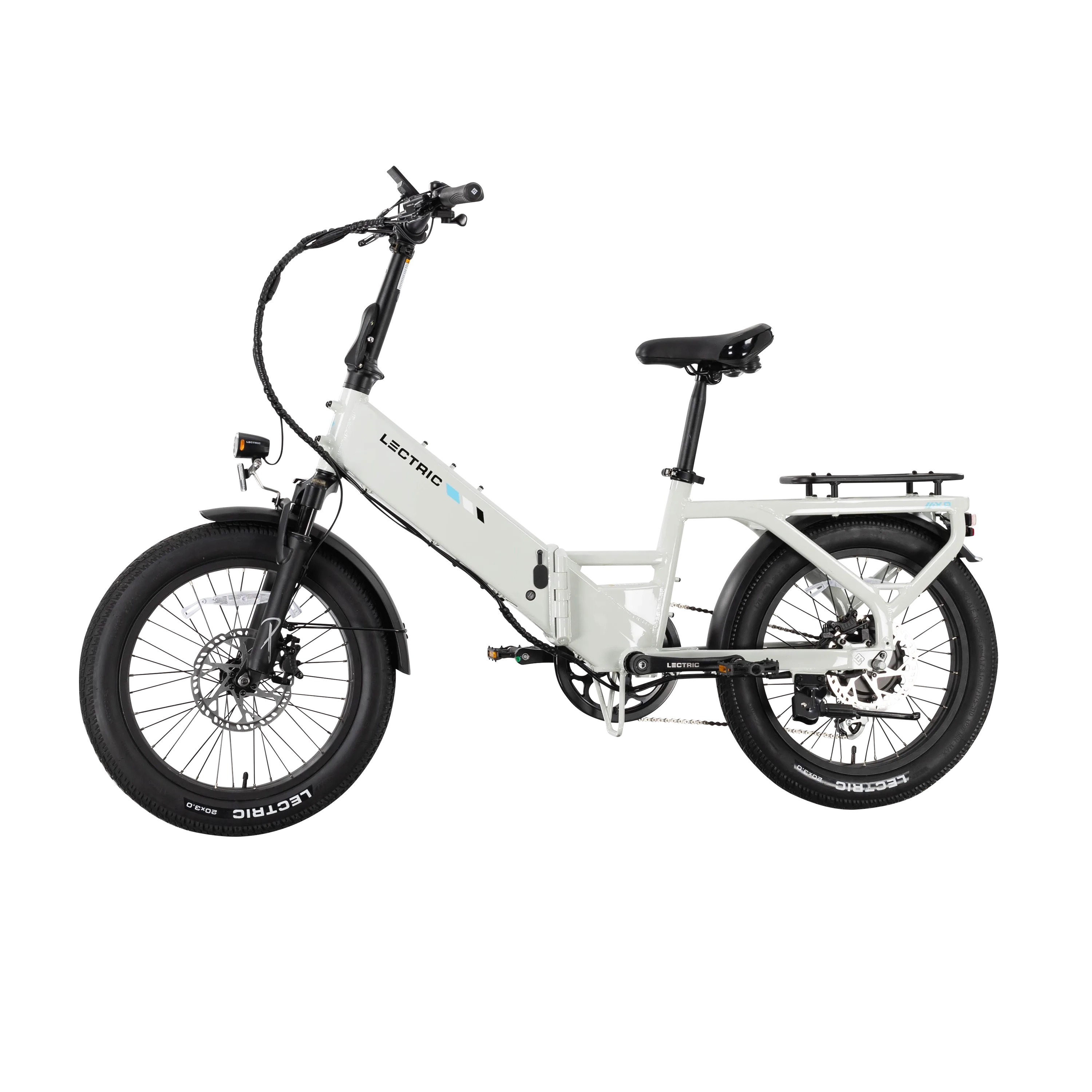XP4 750 Step-Thru Stratus White   FREE LevelUp Rack, Comfort Seat, Suspension Seat Post, Elite Headlight, Bike Lock ($356 Value)