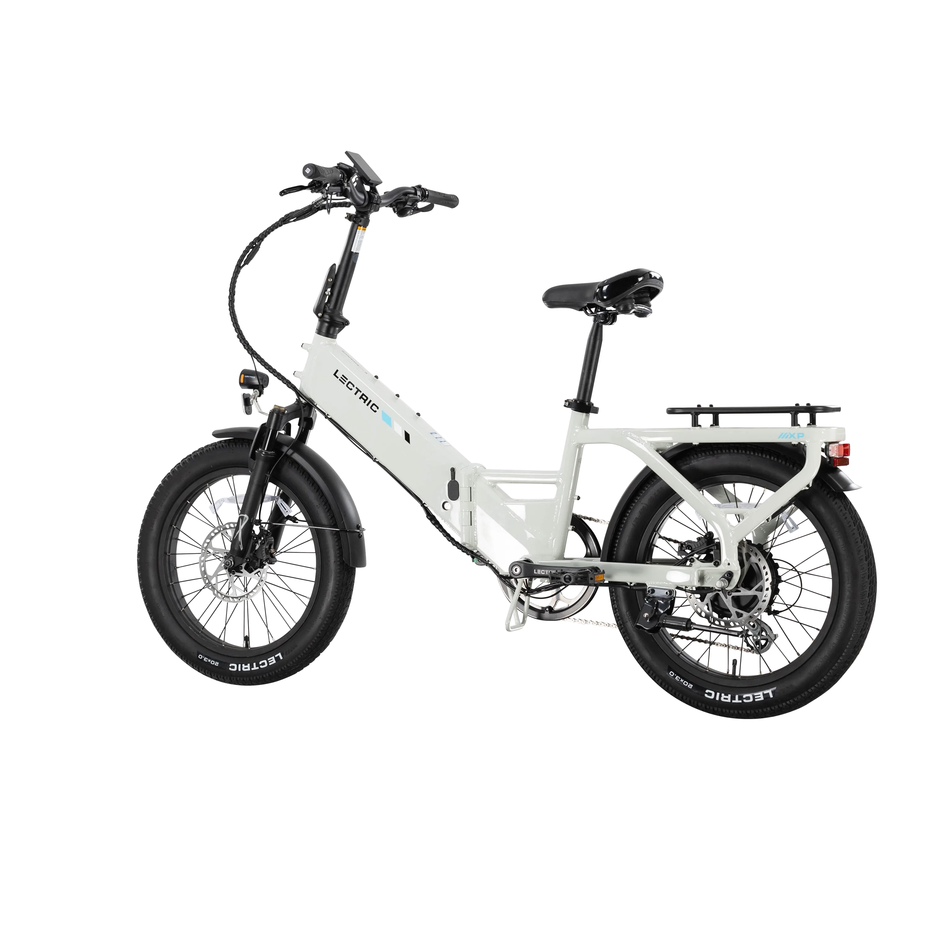 XP4 750 Step-Thru Stratus White   FREE LevelUp Rack, Comfort Seat, Suspension Seat Post, Elite Headlight, Bike Lock ($356 Value)