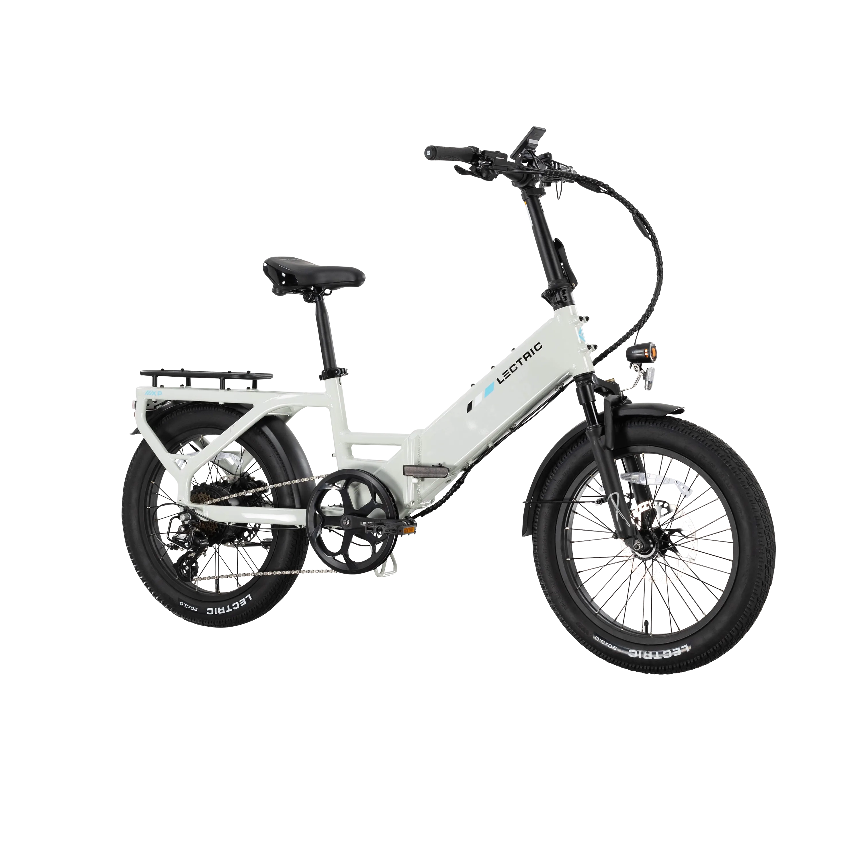 XP4 750 Step-Thru Stratus White   FREE LevelUp Rack, Comfort Seat, Suspension Seat Post, Elite Headlight, Bike Lock ($356 Value)