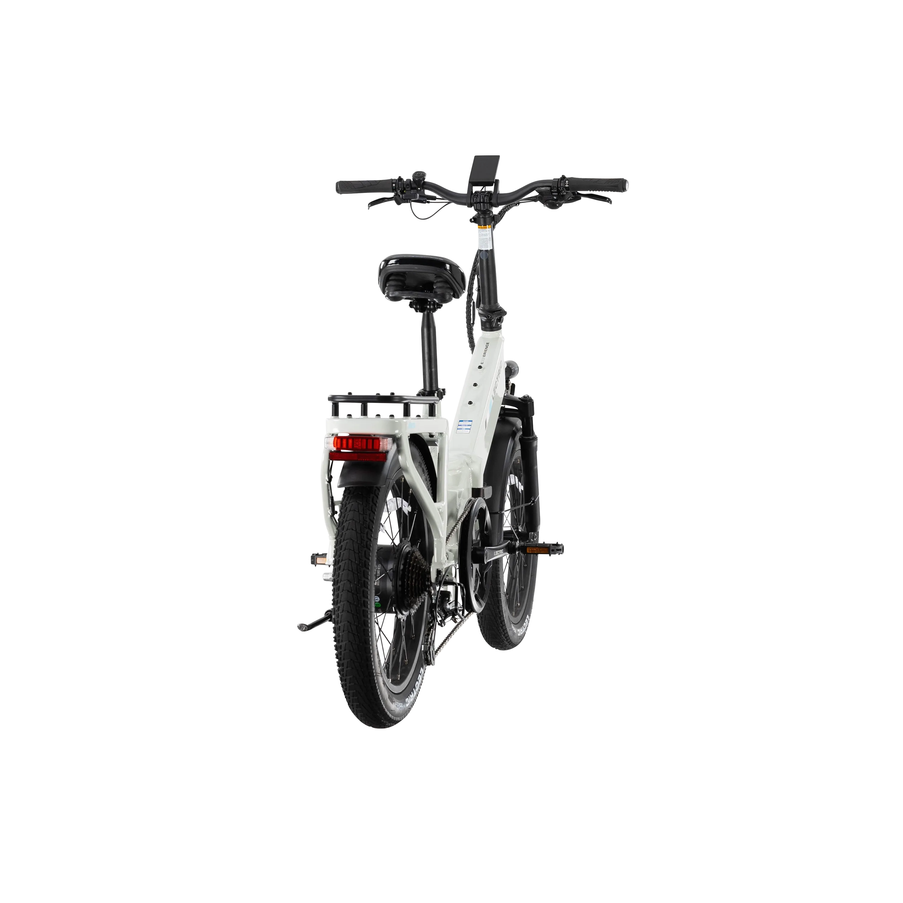 XP4 750 Step-Thru Stratus White   FREE LevelUp Rack, Comfort Seat, Suspension Seat Post, Elite Headlight, Bike Lock ($356 Value)