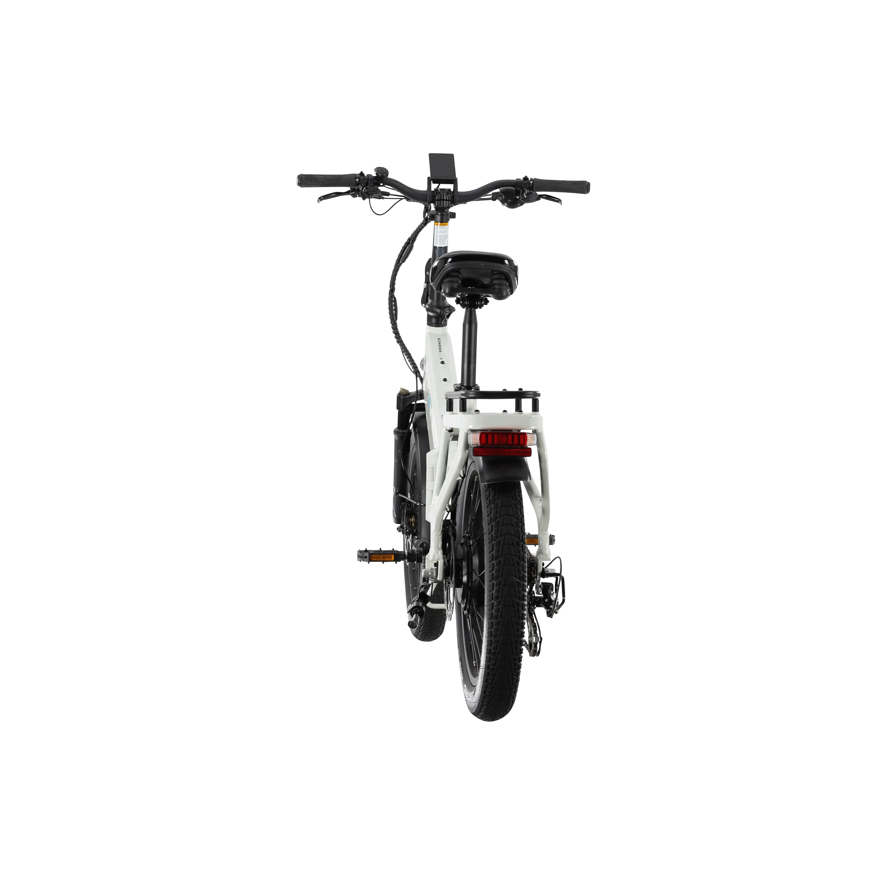 XP4 750 Step-Thru Stratus White   FREE LevelUp Rack, Comfort Seat, Suspension Seat Post, Elite Headlight, Bike Lock ($356 Value)