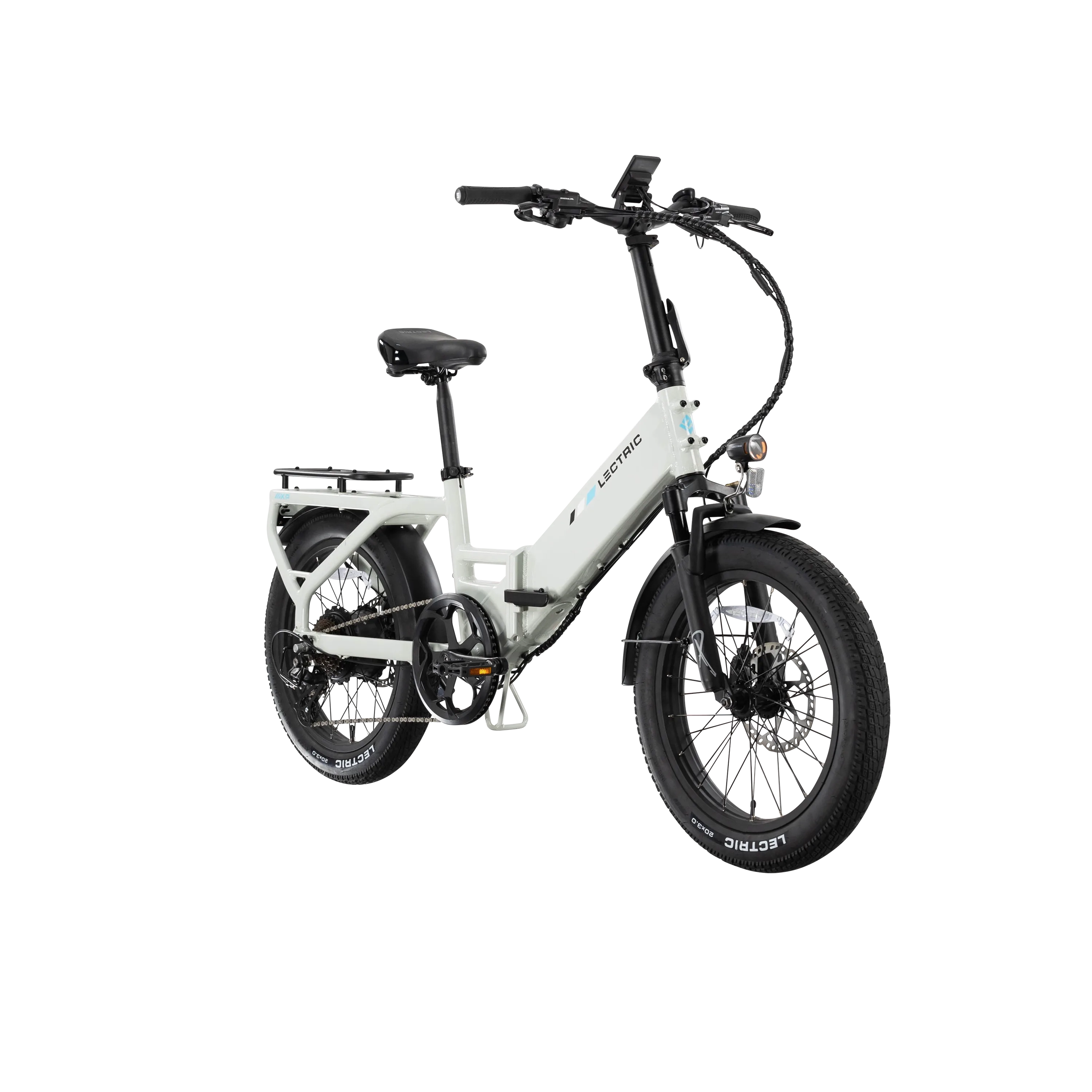 XP4 750 Step-Thru Stratus White   FREE LevelUp Rack, Comfort Seat, Suspension Seat Post, Elite Headlight, Bike Lock ($356 Value)