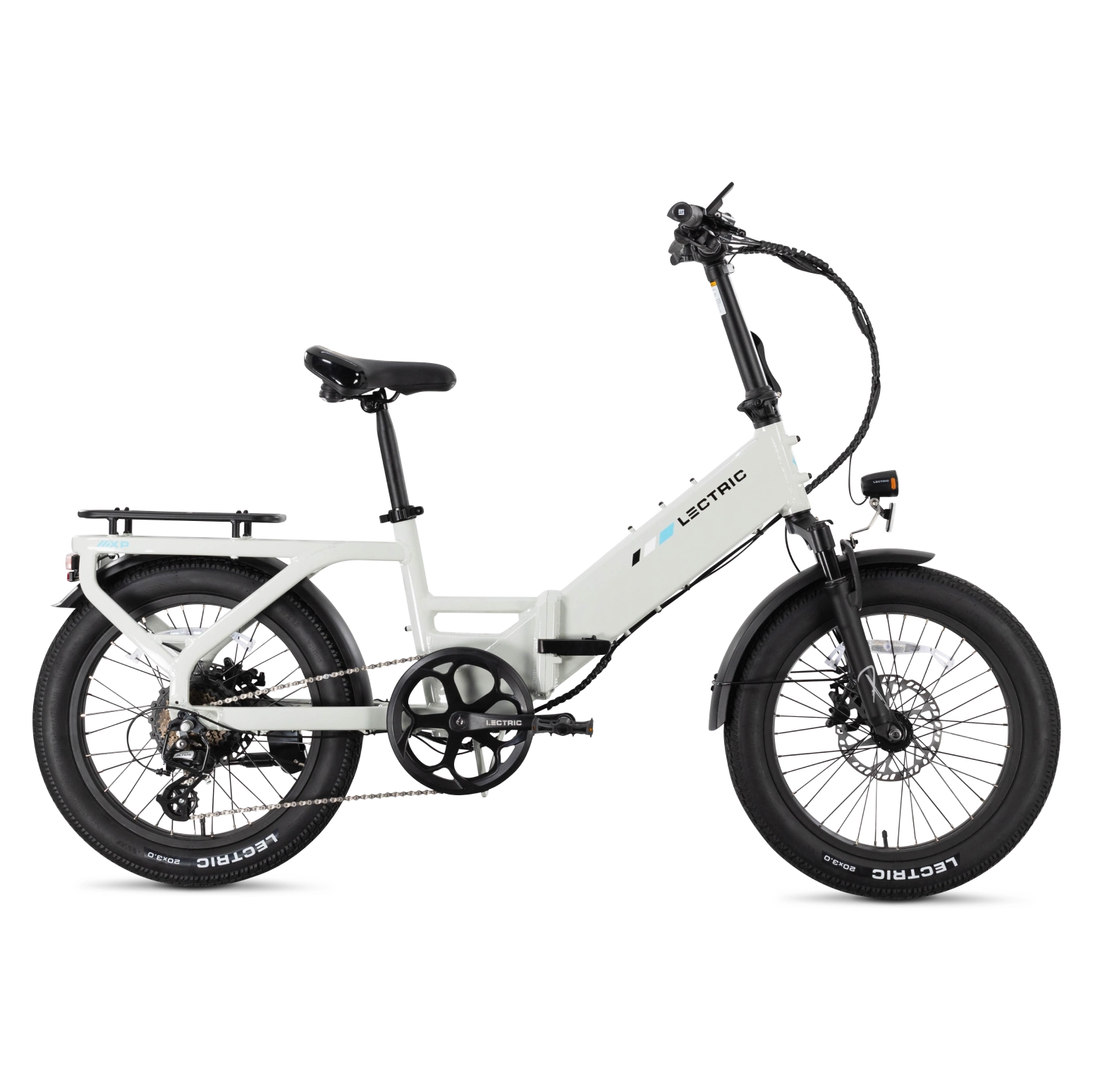 XP4 750 Step-Thru Stratus White   FREE LevelUp Rack, Comfort Seat, Suspension Seat Post, Elite Headlight, Bike Lock ($356 Value)
