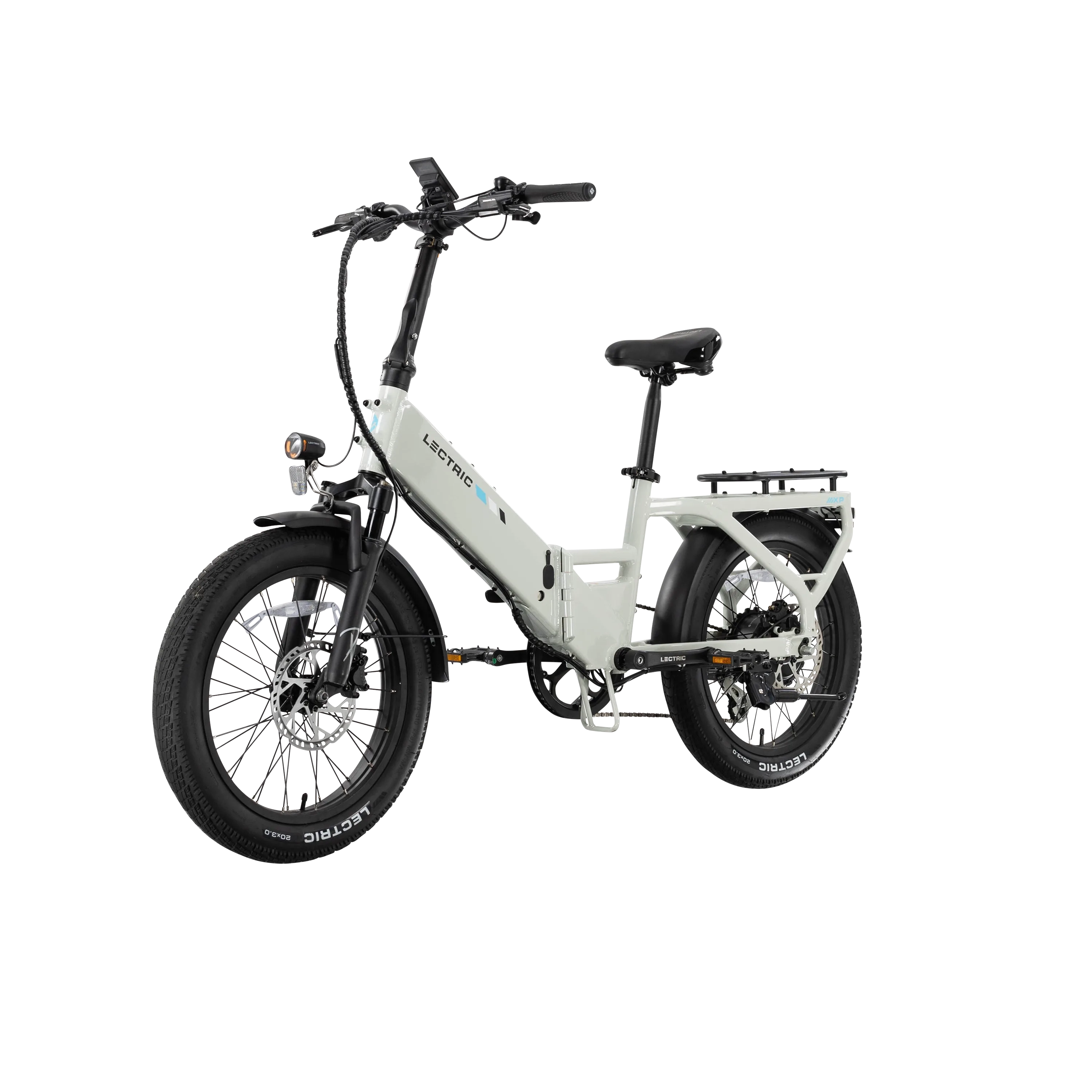 XP4 750 Step-Thru Stratus White   FREE LevelUp Rack, Comfort Seat, Suspension Seat Post, Elite Headlight, Bike Lock ($356 Value)