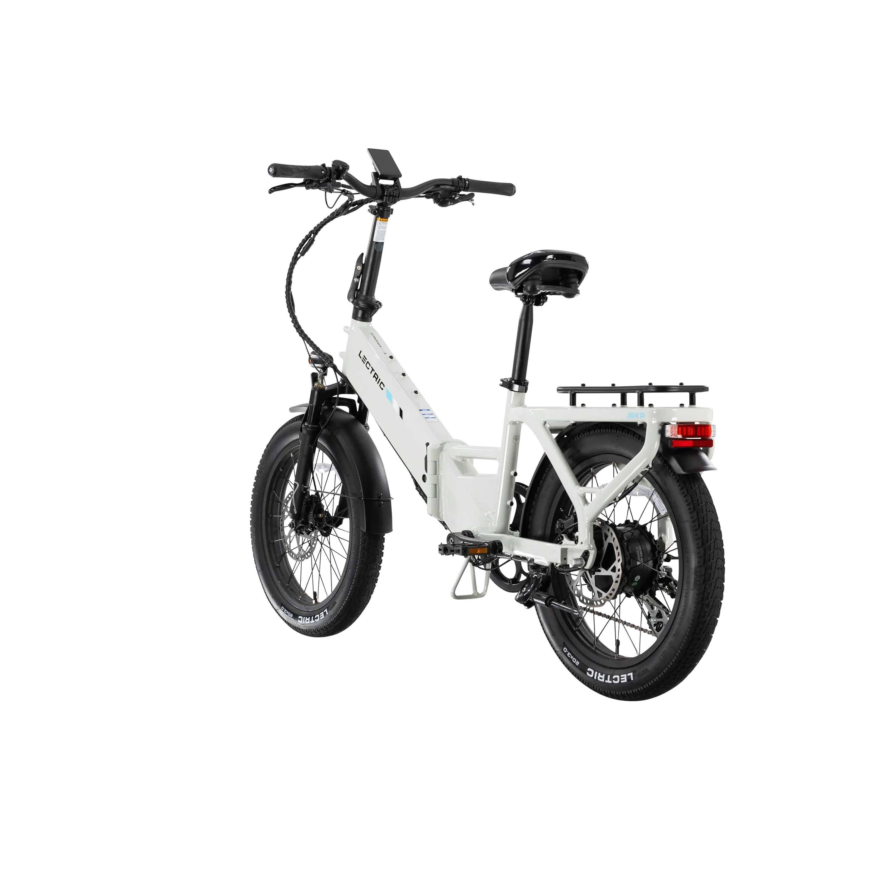 XP4 750 Step-Thru Stratus White   FREE LevelUp Rack, Comfort Seat, Suspension Seat Post, Elite Headlight, Bike Lock ($356 Value)