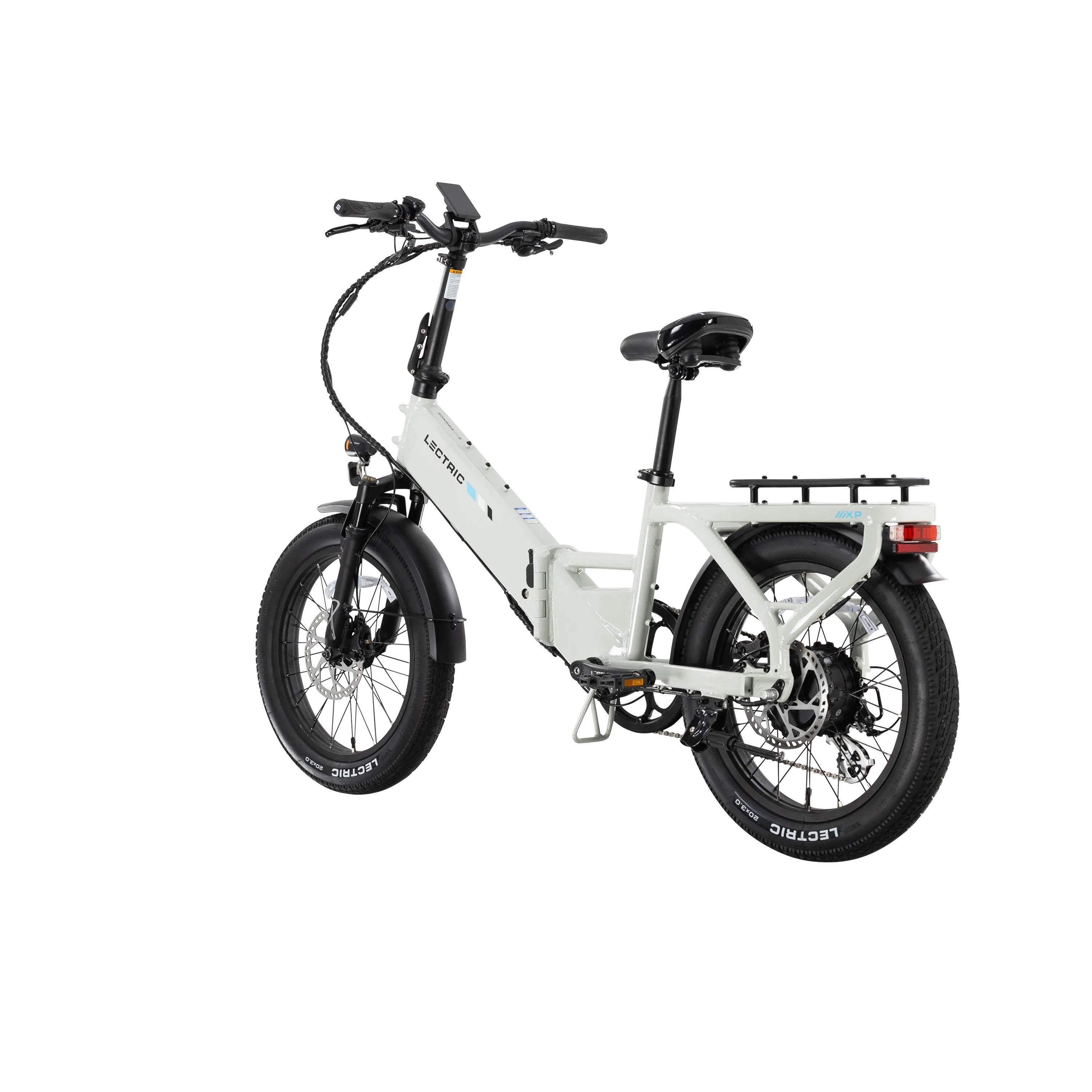 XP4 750 Step-Thru Stratus White   FREE LevelUp Rack, Comfort Seat, Suspension Seat Post, Elite Headlight, Bike Lock ($356 Value)