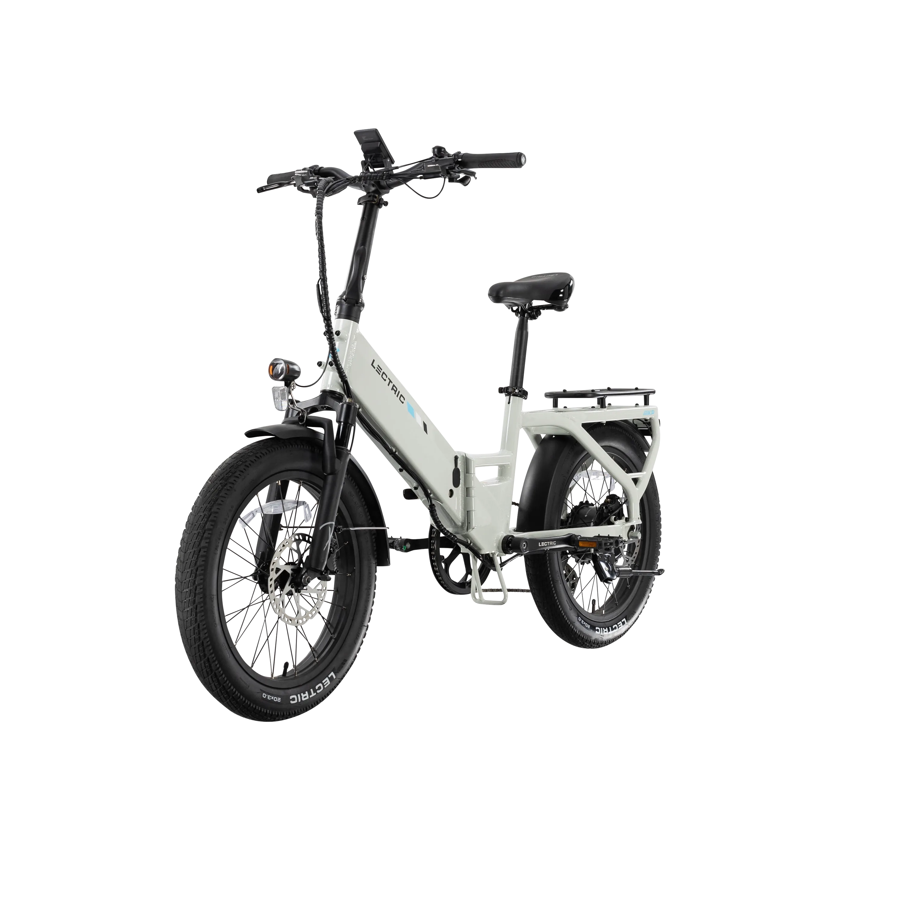 XP4 750 Step-Thru Stratus White   FREE LevelUp Rack, Comfort Seat, Suspension Seat Post, Elite Headlight, Bike Lock ($356 Value)