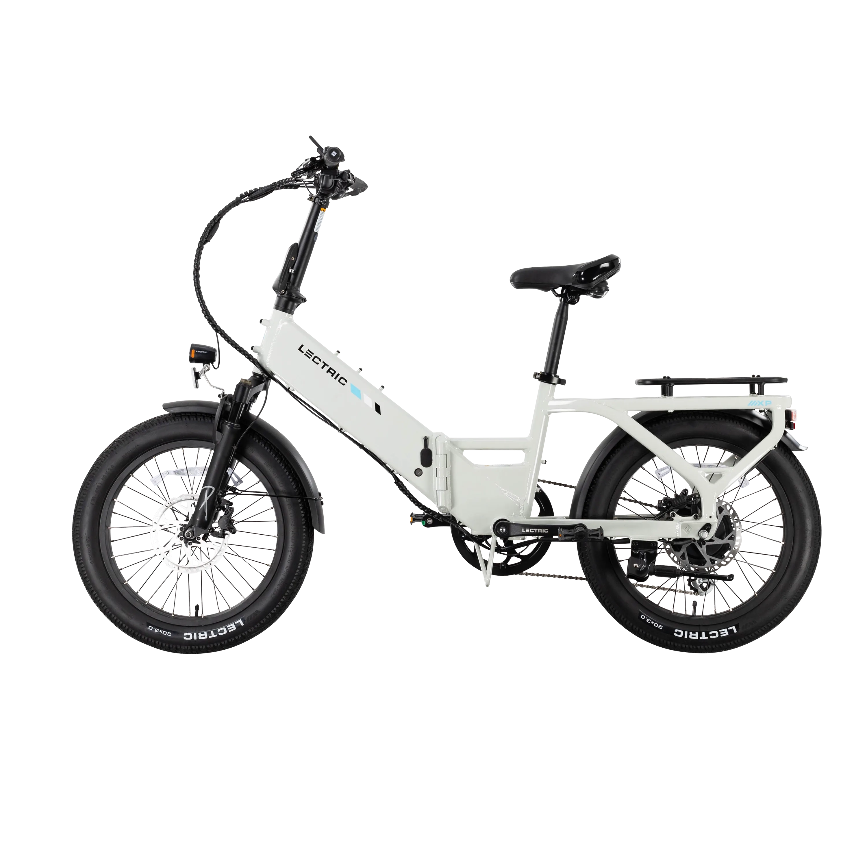 XP4 750 Step-Thru Stratus White   FREE LevelUp Rack, Comfort Seat, Suspension Seat Post, Elite Headlight, Bike Lock ($356 Value)